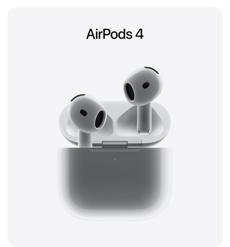 Наушники Apple AirPods 4 (4-го поколения) с шумоподавлением - 8