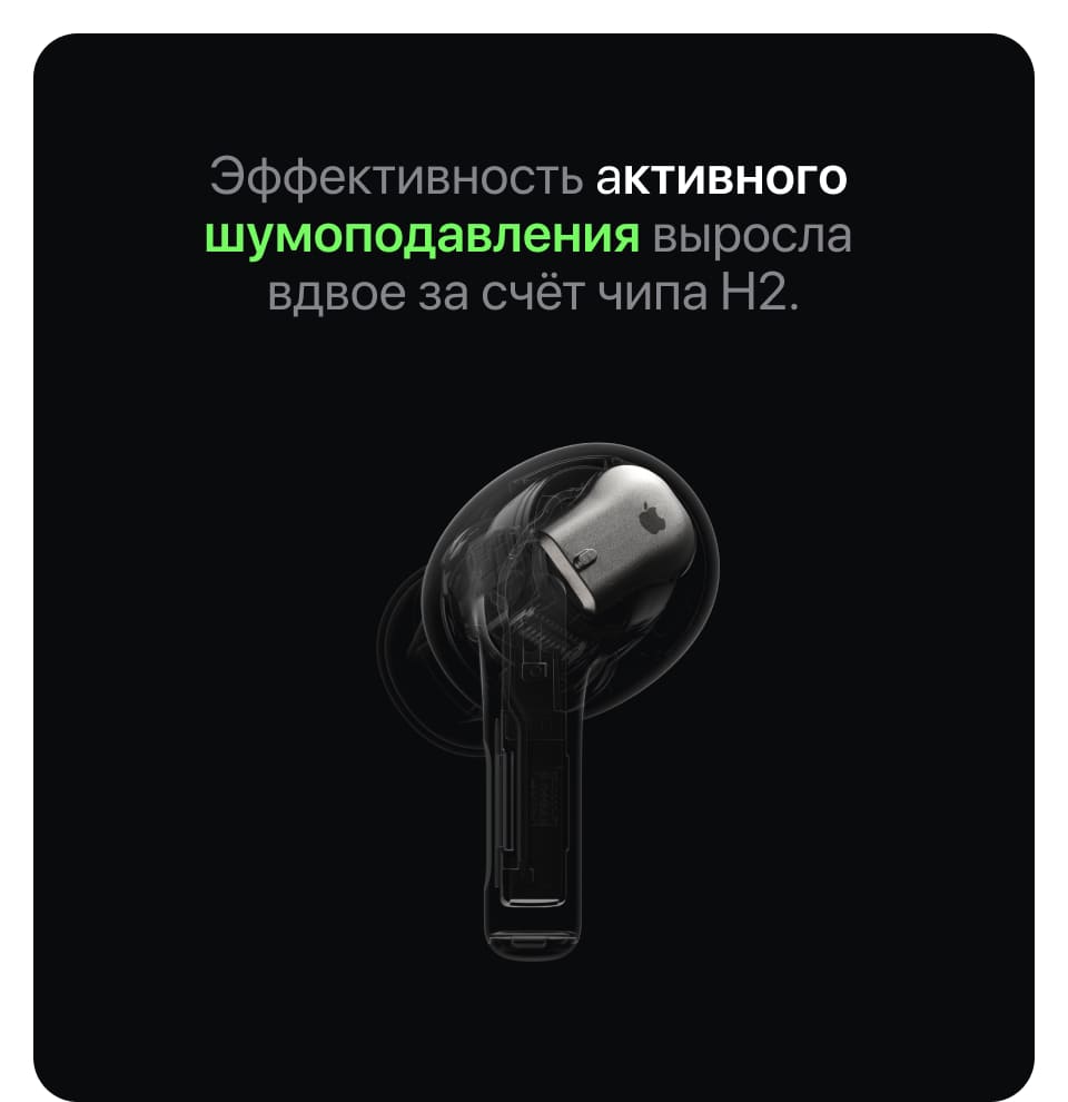 Наушники Apple AirPods Pro 2 (2-го поколения) - 9