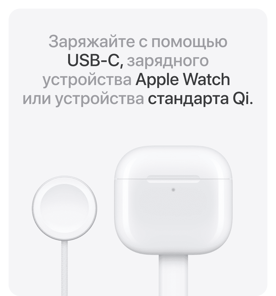 Наушники Apple AirPods 4 (4-го поколения) с шумоподавлением - 11
