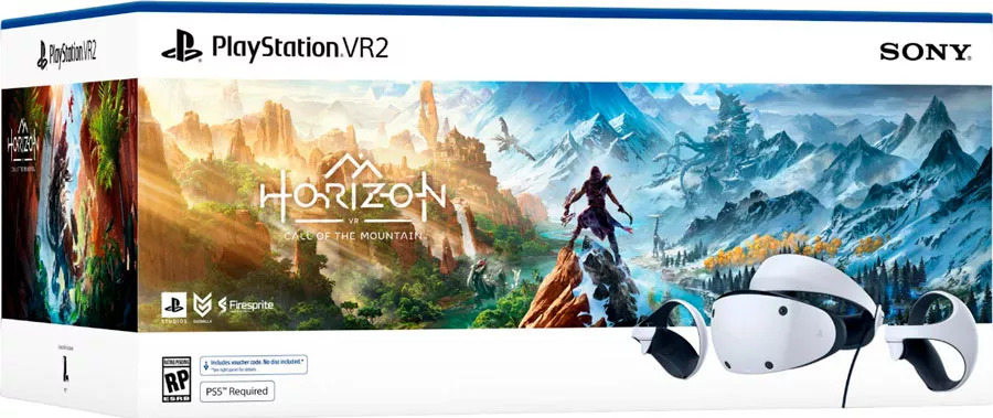 Шлем виртуальной реальности PlayStation VR2 + игра Horizon: Call of the Mountain