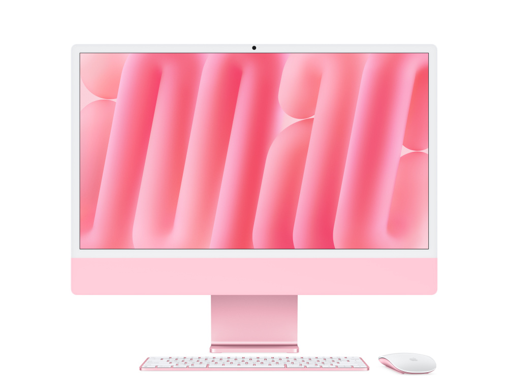 Apple iMac 24" Retina 4,5K, M4, 8 CPU, 16 Гб/256 Гб, Розовый