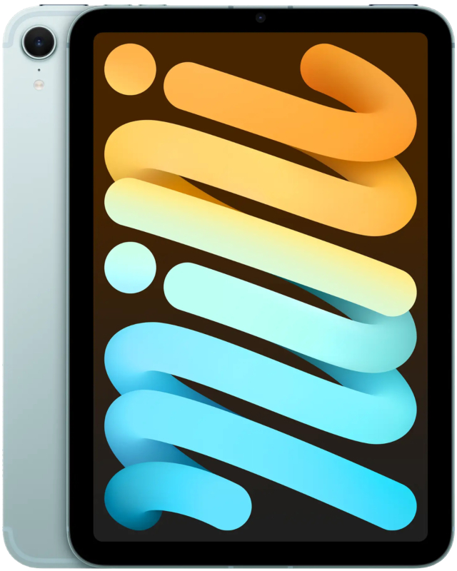 Apple iPad mini A17 Pro (2024), wi-fi+cellular, 128 Гб, Голубой (Без RuStore)