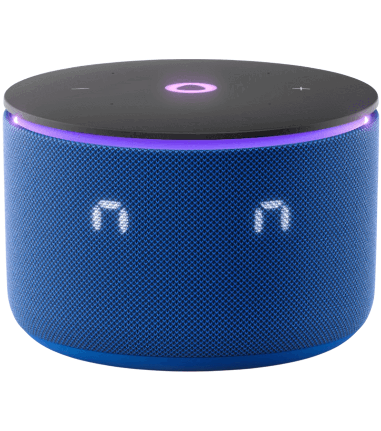 Умная колонка Яндекс Станция Мини 3 Про с Алисой и Zigbee, Blue