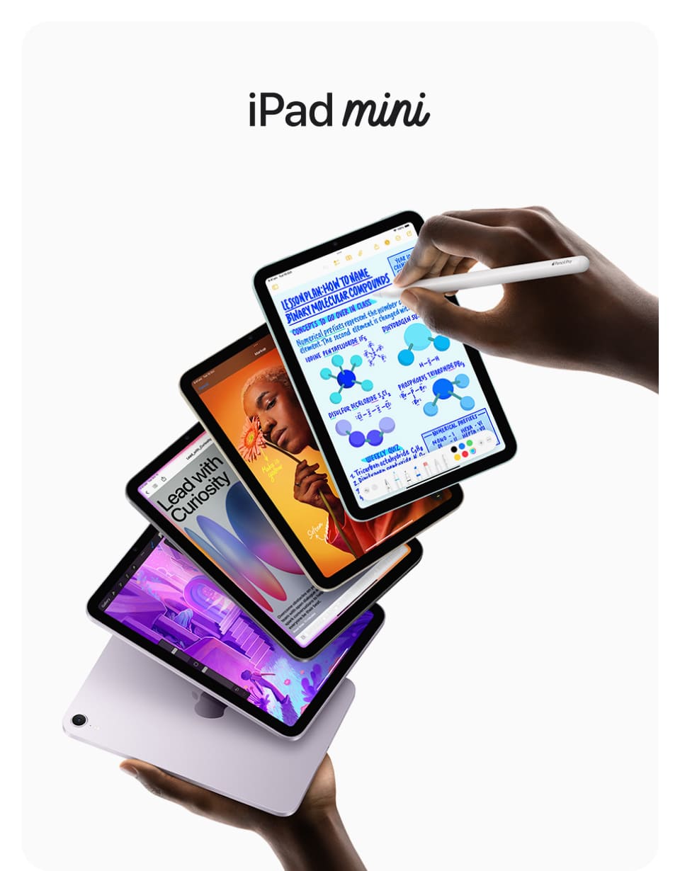 Apple iPad mini A17 Pro (2024), wi-fi+cellular, 512 Гб, Голубой (Без RuStore) - 9