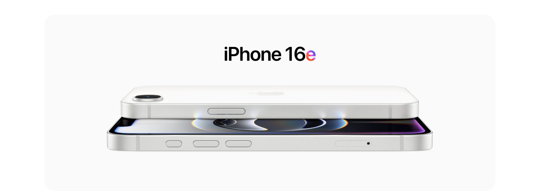 Apple iPhone 16e SIM + eSIM, 128 Гб, Черный (Без RuStore) - 1