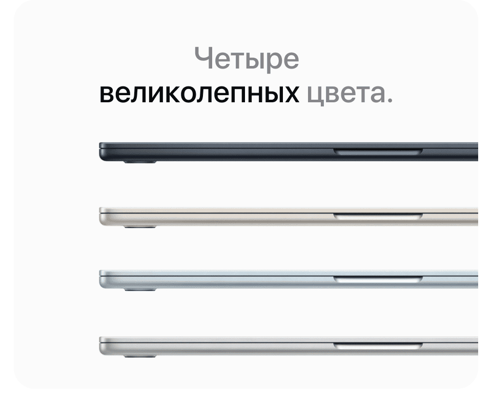 Apple MacBook Air 13" (M3, 2024), 8 Гб/256 Гб, Серебро - 11