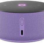 Умная колонка Яндекс Станция Мини 3 с часами, лиловый