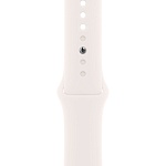 Apple Watch Series 11, 46 мм, корпус из алюминия цвета Розовое золото, ремешок спортивный, цвет румянец, M/L