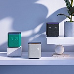 Умная колонка Яндекс Станция Миди с Алисой на YaGPT, чёрный