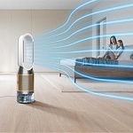 Увлажнитель – очиститель воздуха Dyson PH04 Humidify Cool Formaldehyde, White/Gold