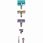 Беспроводной пылесос с влажной уборкой Dyson V15s Detect Submarine SV47, Yellow/Nickel