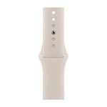 Apple Watch SE, 40 мм, корпус из алюминия цвета Сияющая звезда, ремешок спортивный, цвет сияющая звезда, M/L