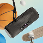 Умная колонка Яндекс Станция Стрит с Алисой, Black